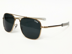 Randolph Engineering - RE - Metal - Double Bridge - Square - Sunglasses - Eyewear