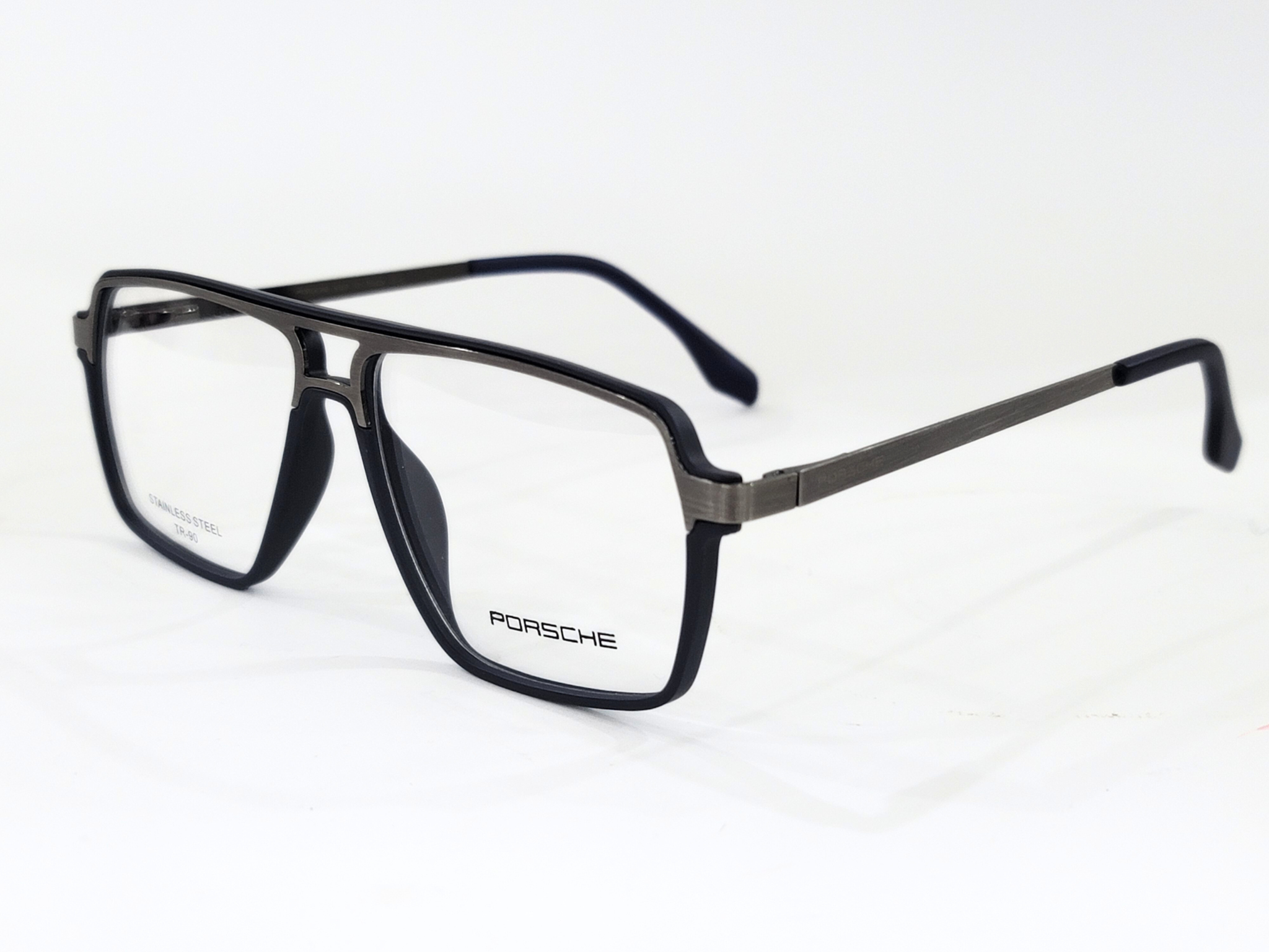 Porsche Rectangular Eyeglasses - Sleek and Stylish Design
