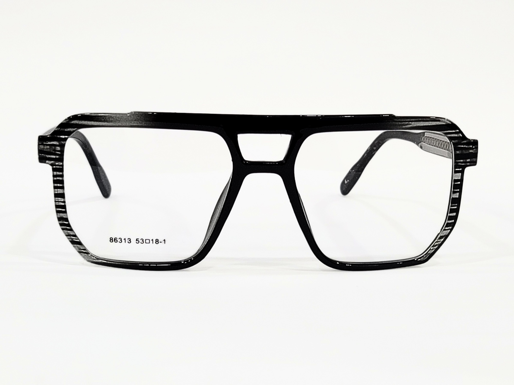 Shutter Eyewear Rectangular Eyeglasses with Accents