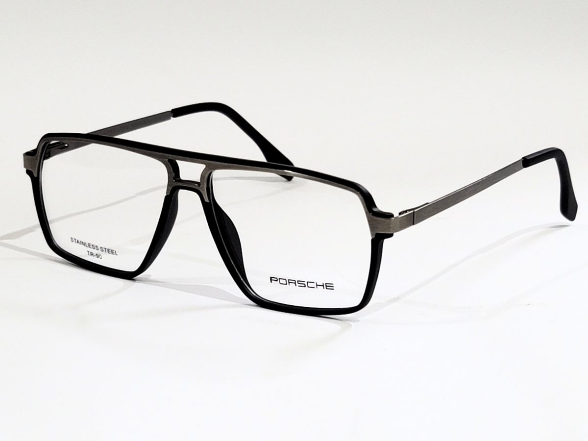 Porsche Rectangular Eyeglasses - Sleek and Stylish Design