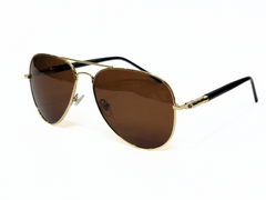 DITA Aviator Sunglasses - Gold Frame, Brown Lenses, Unisex